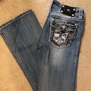 Miss Me boot cut medium wash jeans